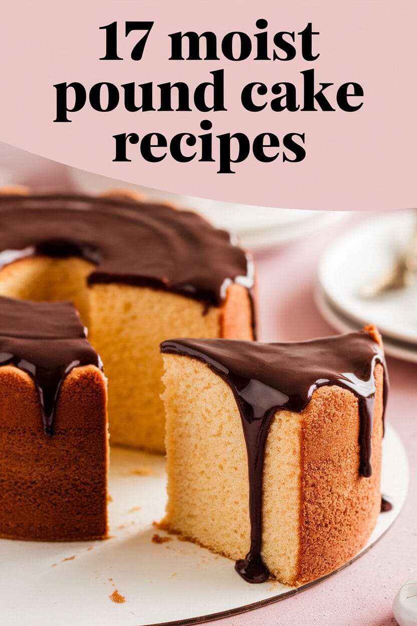 17 Ultra Moist Pound Cake Recipes You’ll Crave