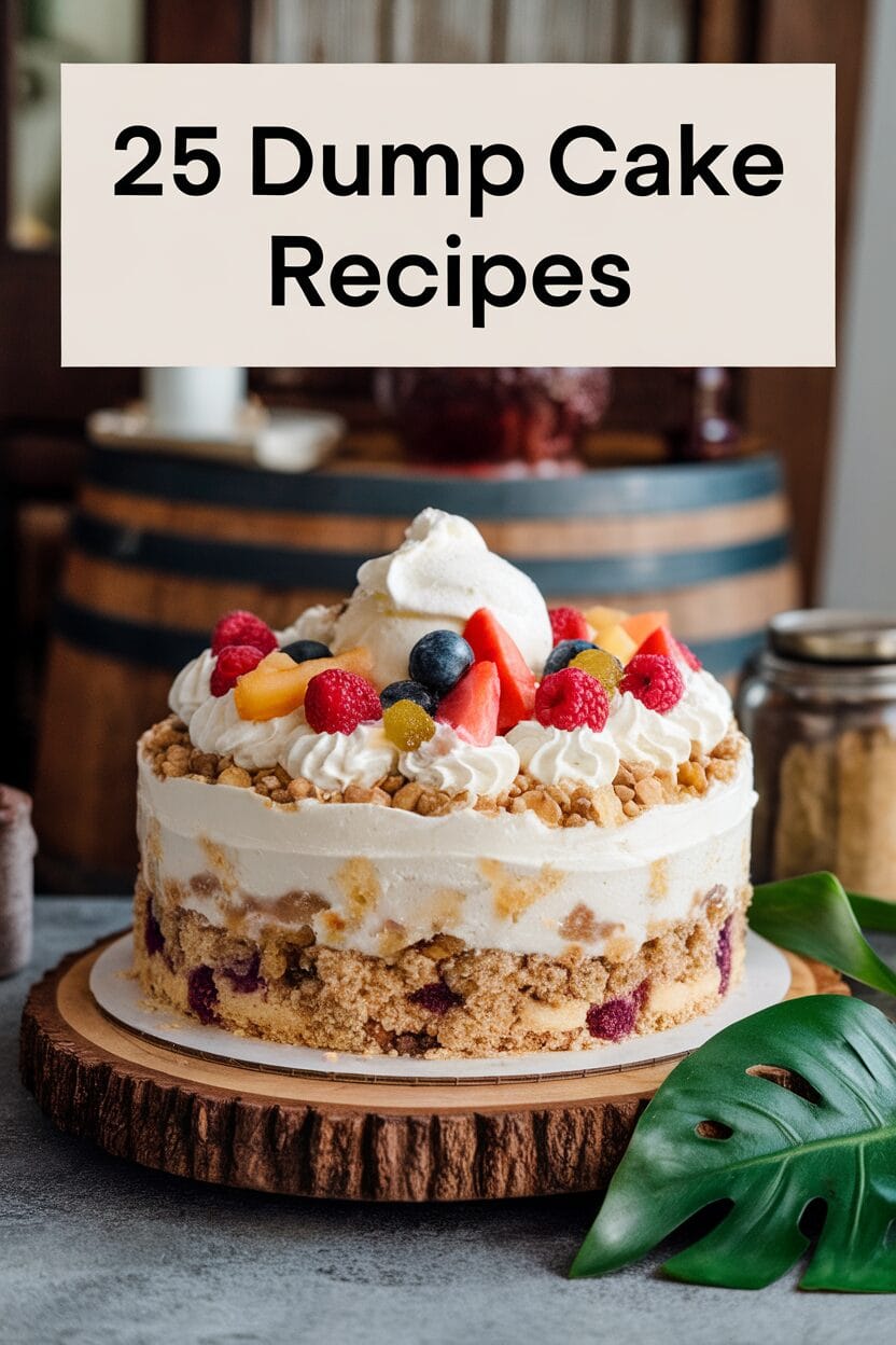 25 Easy Dump Cake Recipes for Busy Weeknights