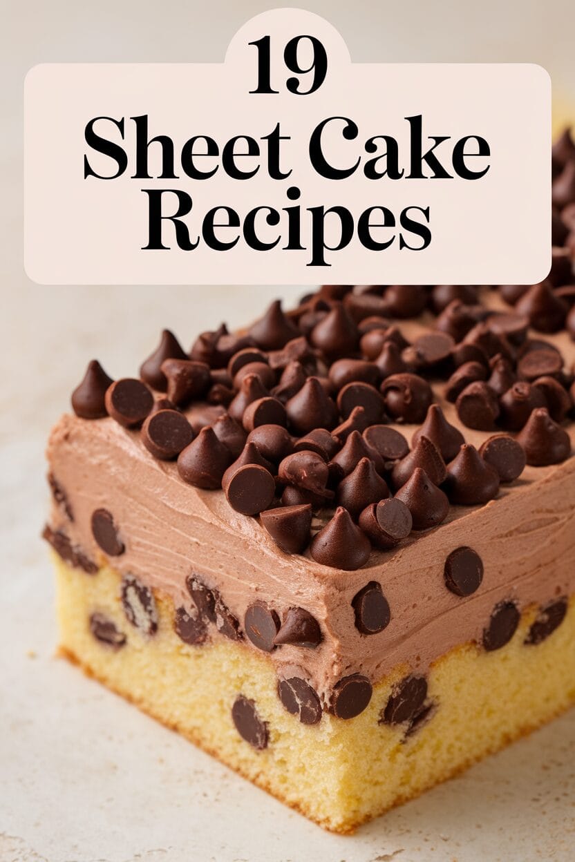 19 Amazing Sheet Cake Recipes You’ll Love