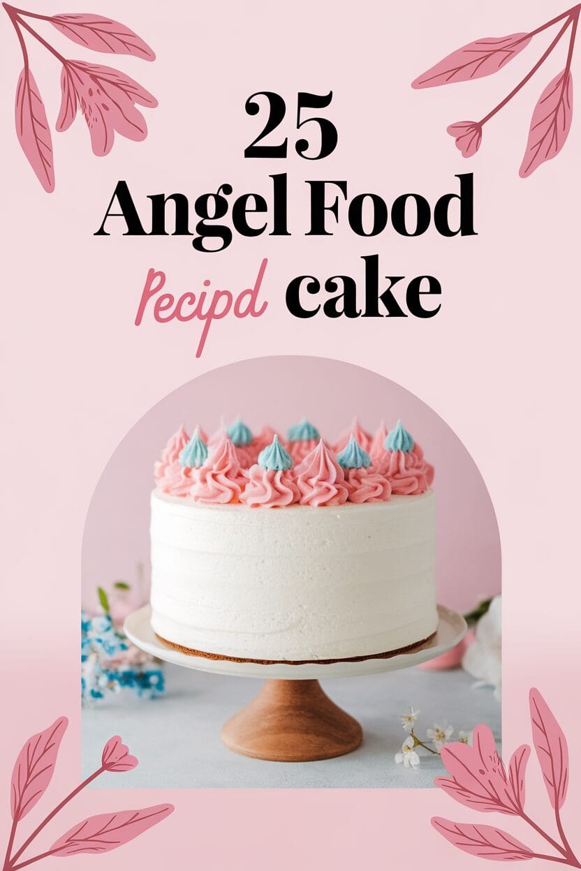 25 Heavenly Angel Food Cake Recipes You’ll Love