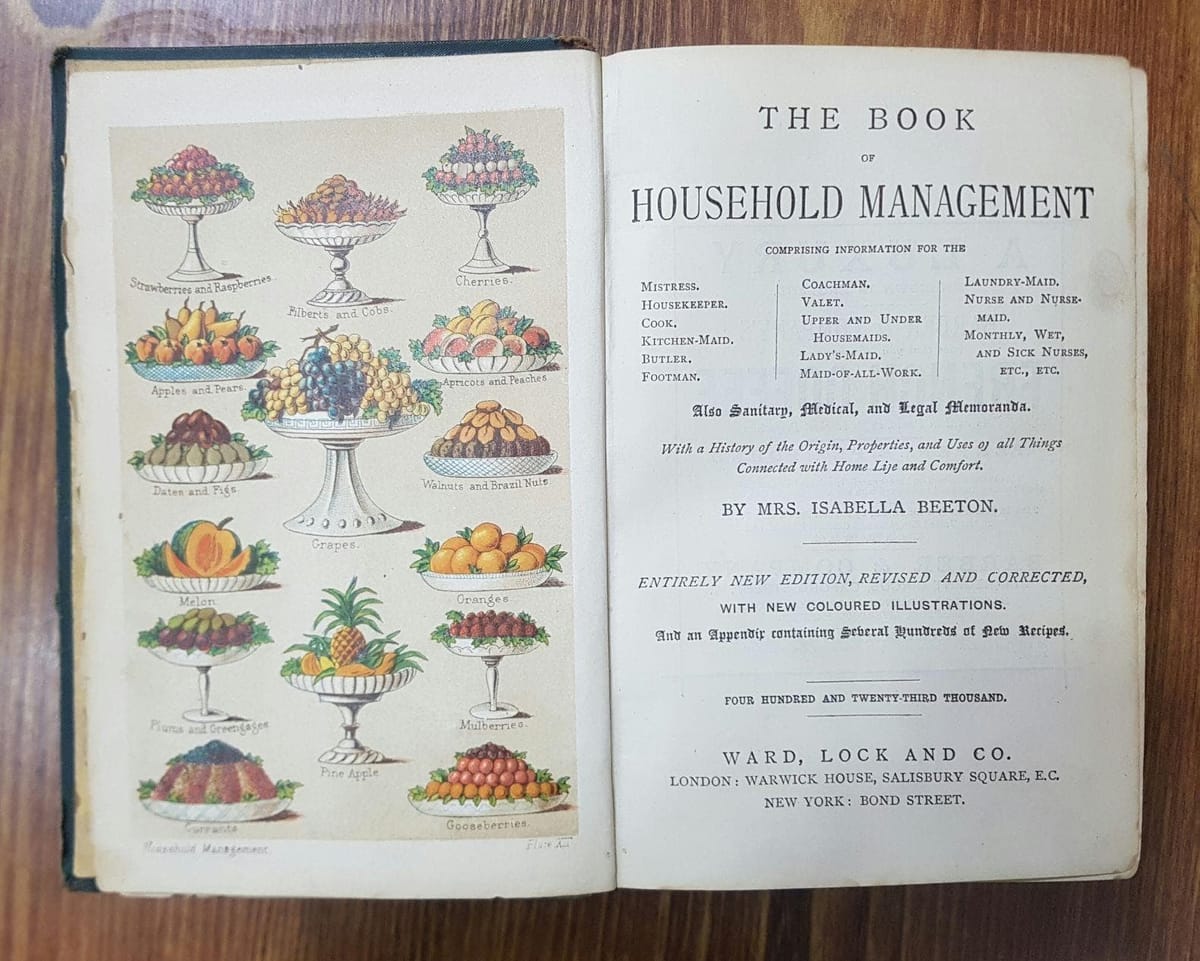 The Original Victorian Cookbook That Changed History: Mrs. Beeton’s 1861 Classic