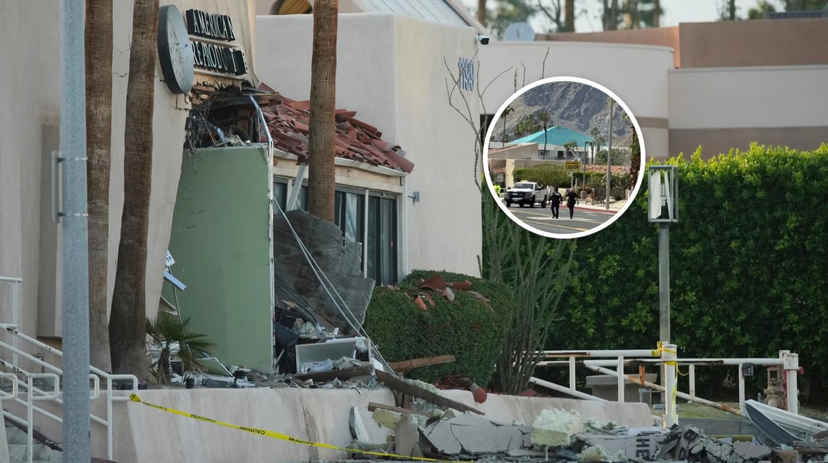 Person Killed in Palm Springs Bombing Labeled Terrorism, FBI Not Searching for Suspect