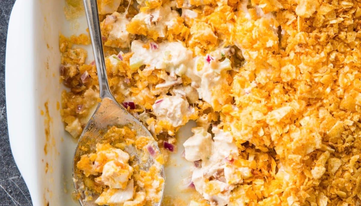 Hot Chicken Salad Casserole