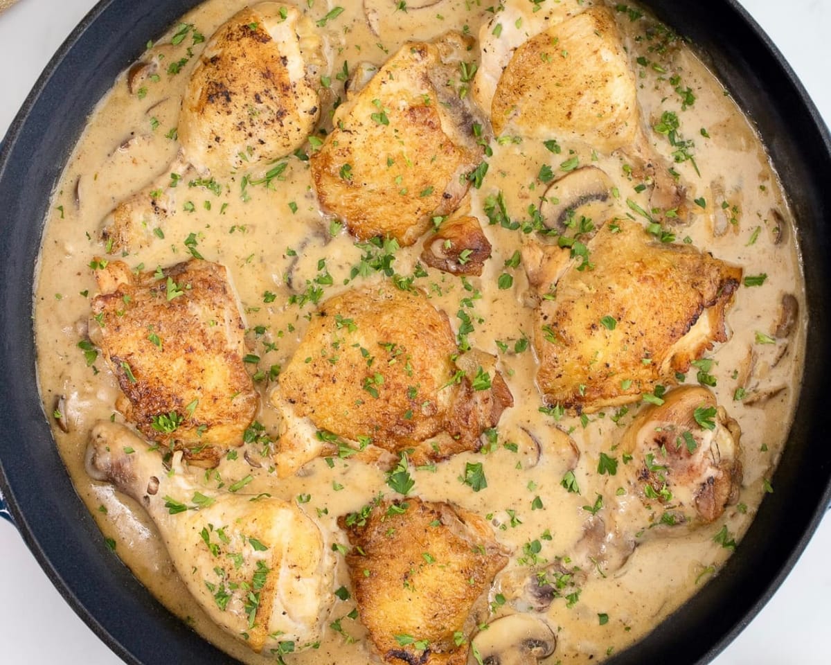 Easy Chicken Fricassee