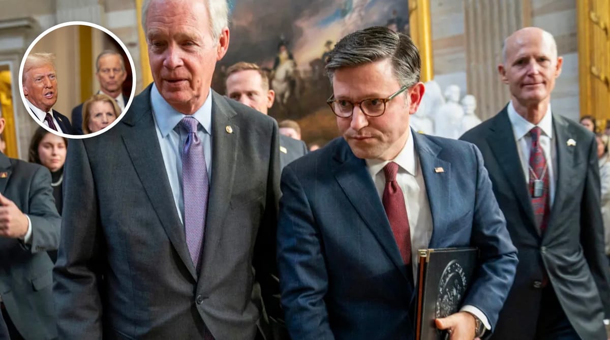 Ron Johnson accuses Trump of betraying voters by funding deep state with Big Beautiful Bill