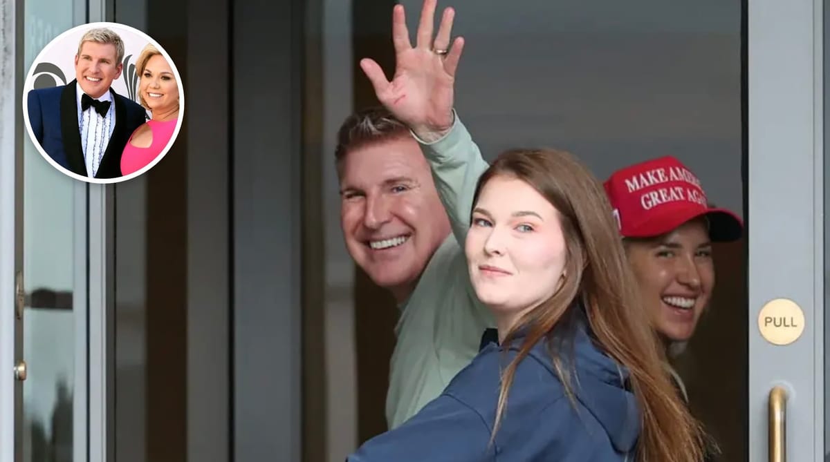 Todd Chrisley’s daughter Savannah wears MAGA hat during emotional Nordstrom shopping trip after Trump freed her parents