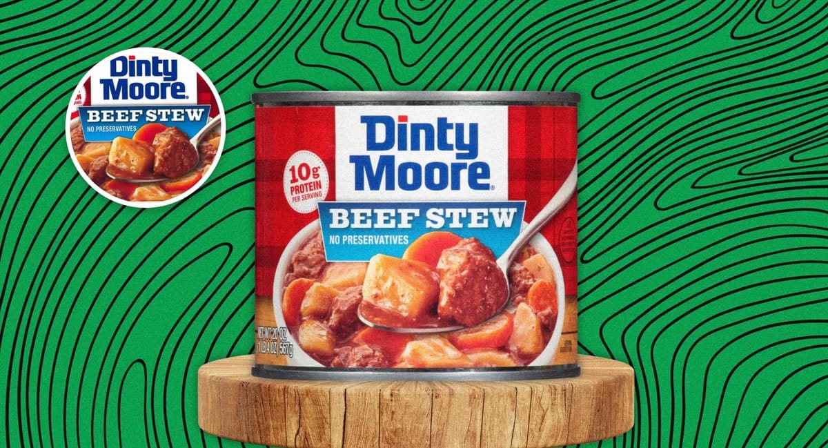 Customers bite down on wood pieces hidden inside Dinty Moore beef stew sparking urgent recall
