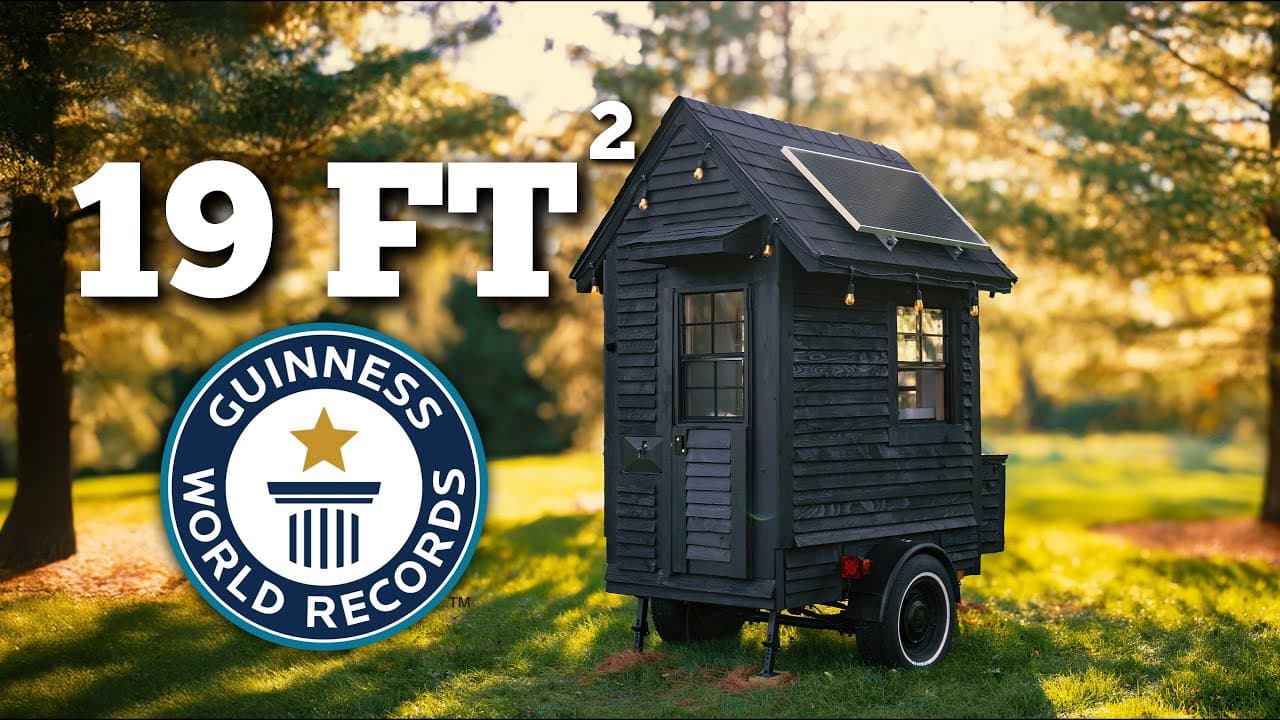 This Man Built The World’s Smallest Functioning House