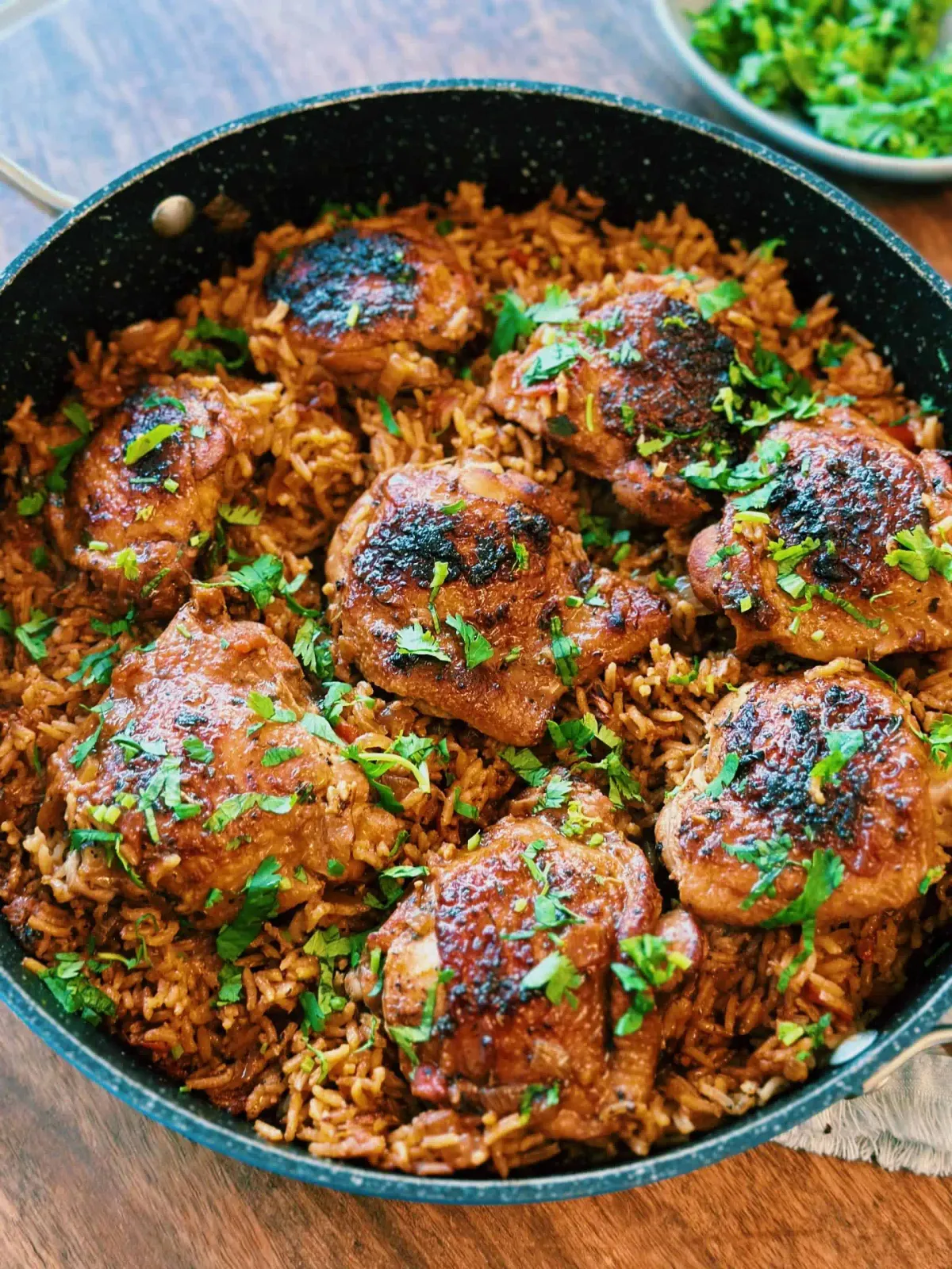 Spicy One-pot Chicken and Rice