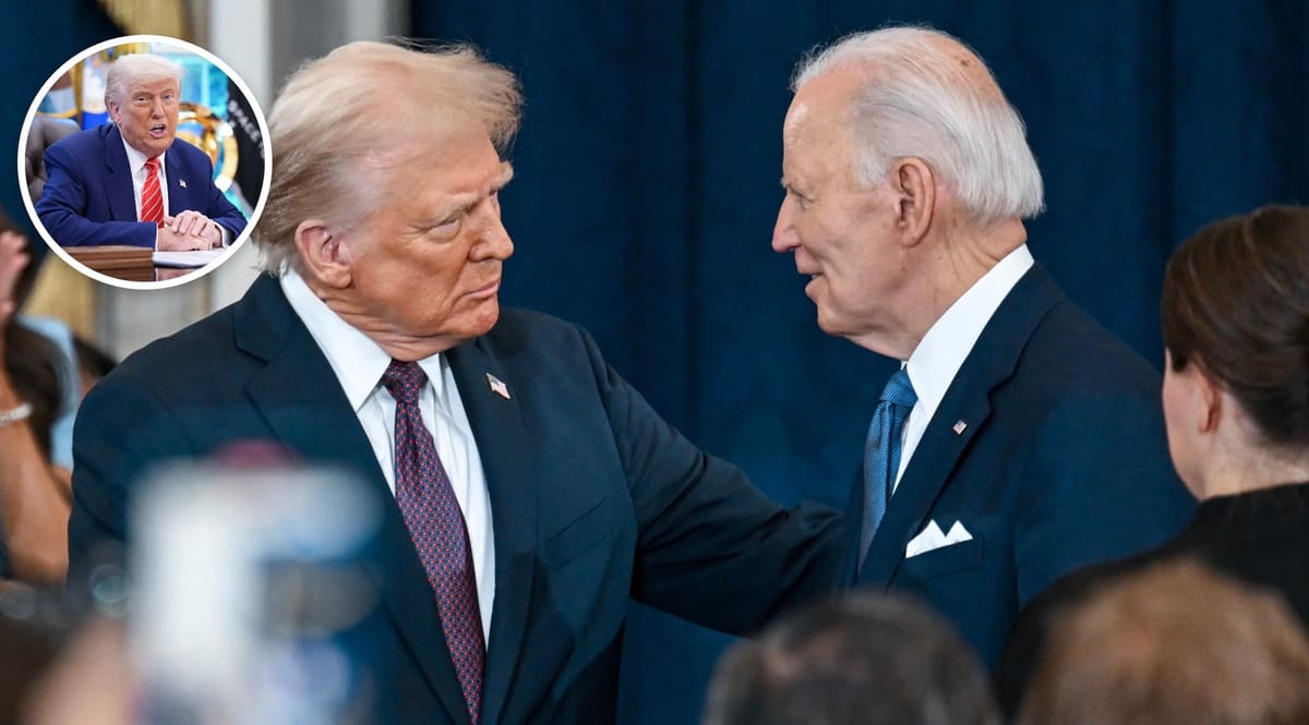 Trump shares post claiming Joe Biden was executed and current Biden is actually clones