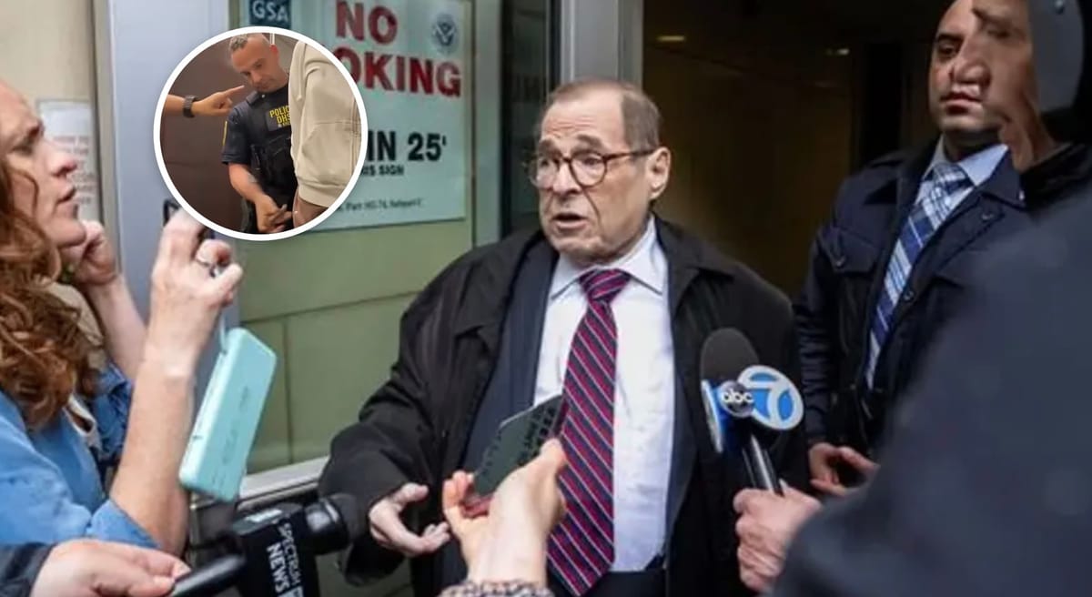 Video shows Rep. Nadler staff member crying as federal agents handcuff her during Trump office raid