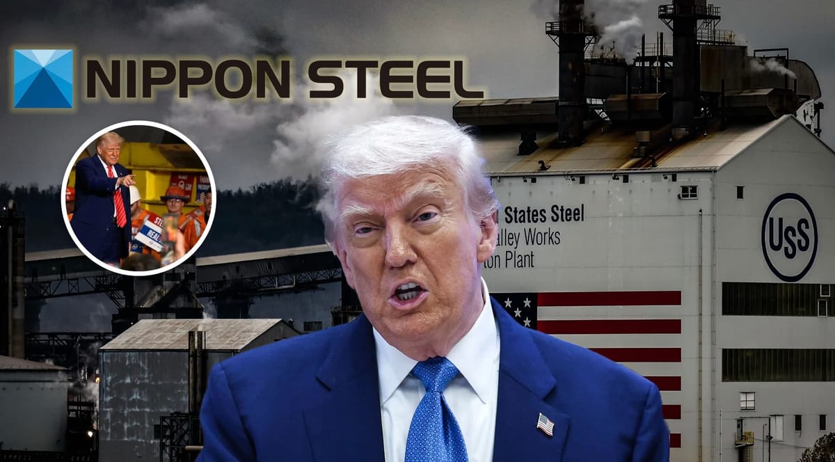 Trump GREENLIGHTS controversial U.S. Steel deal previously BLOCKED by Biden, promises 100,000 American jobs