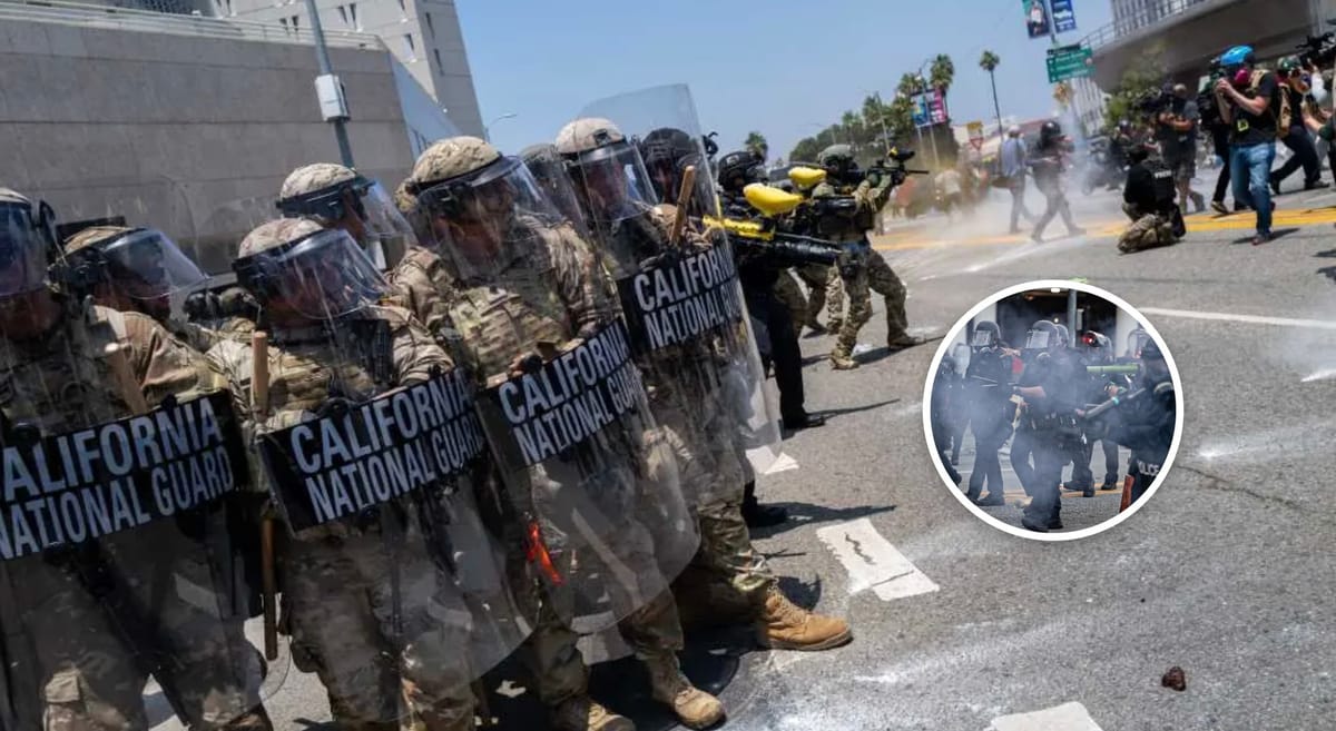 Trump hits back as column claims you’re ‘the problem’ for not backing LA protests