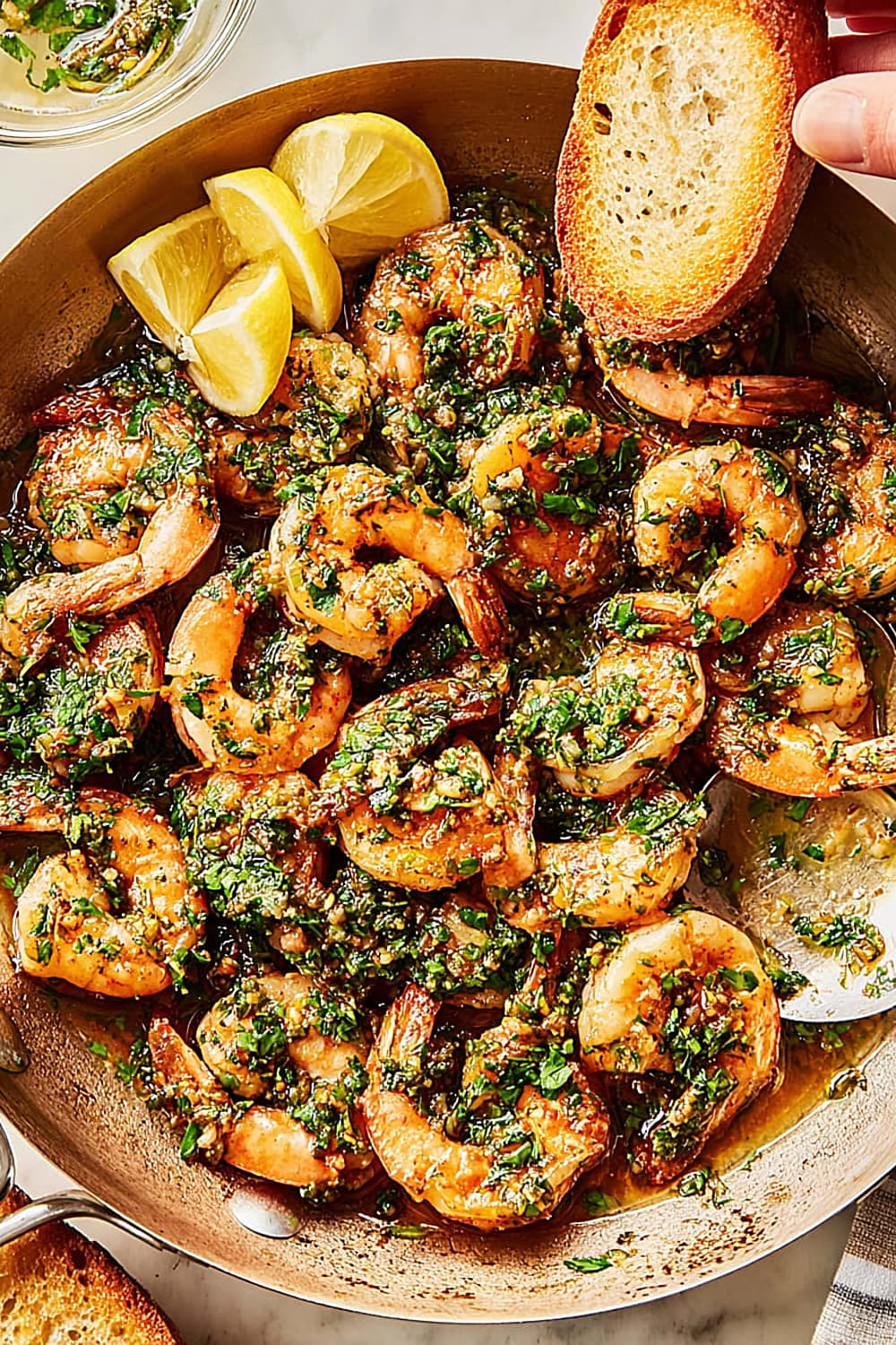 One-Pan Chimichurri Shrimp