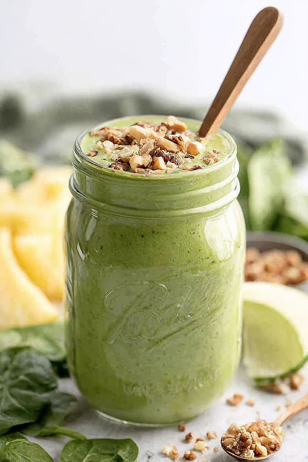 Hidden Veggie Pineapple Green Smoothie