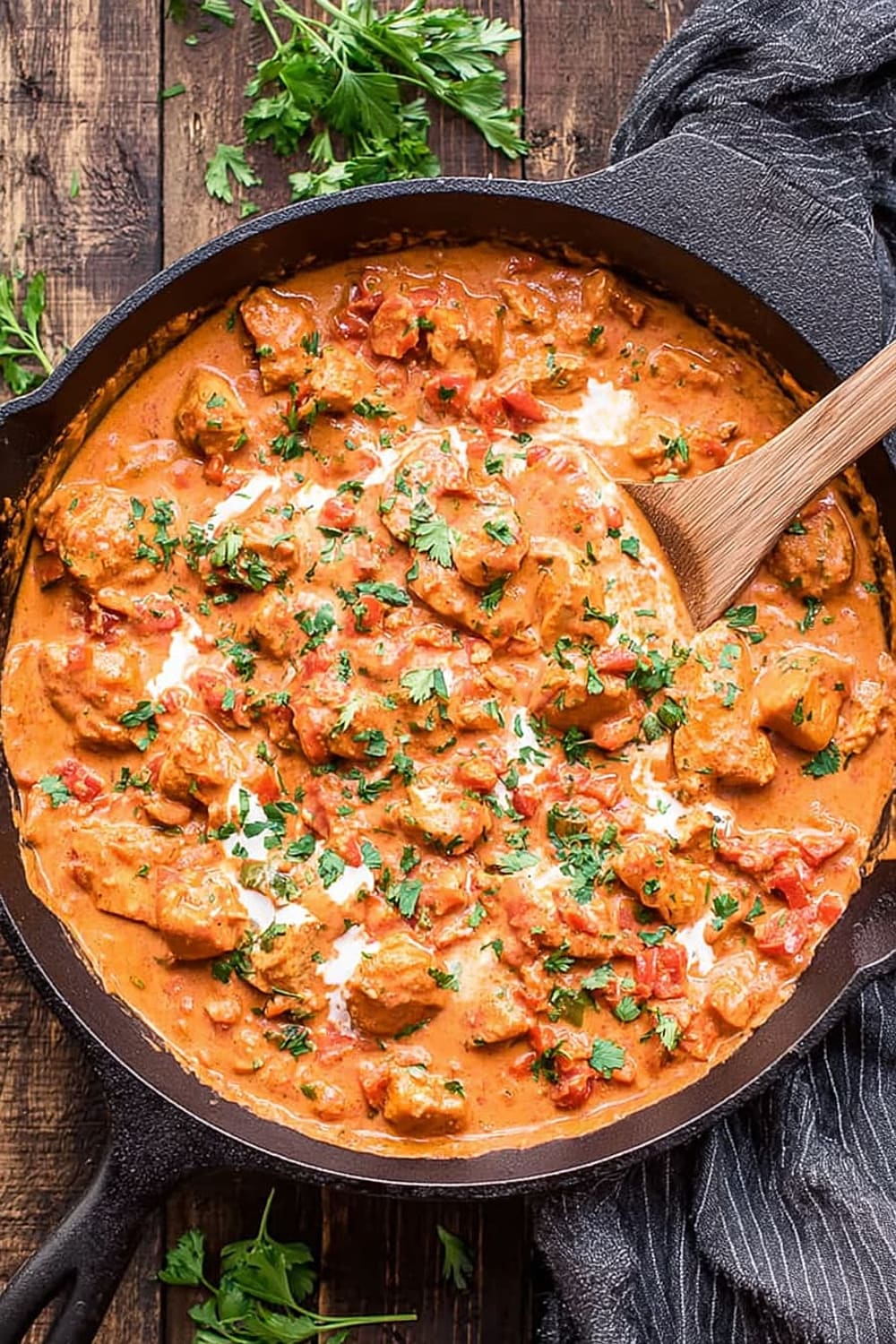 Easy Smokey Chicken Paprikash