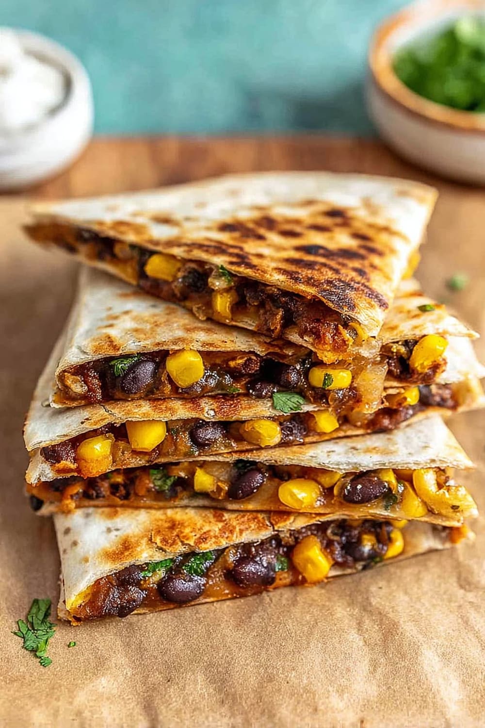 Black Bean Quesadillas