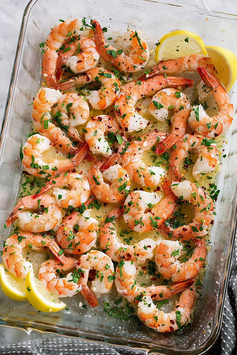 Butter Garlic Shrimp Casserole