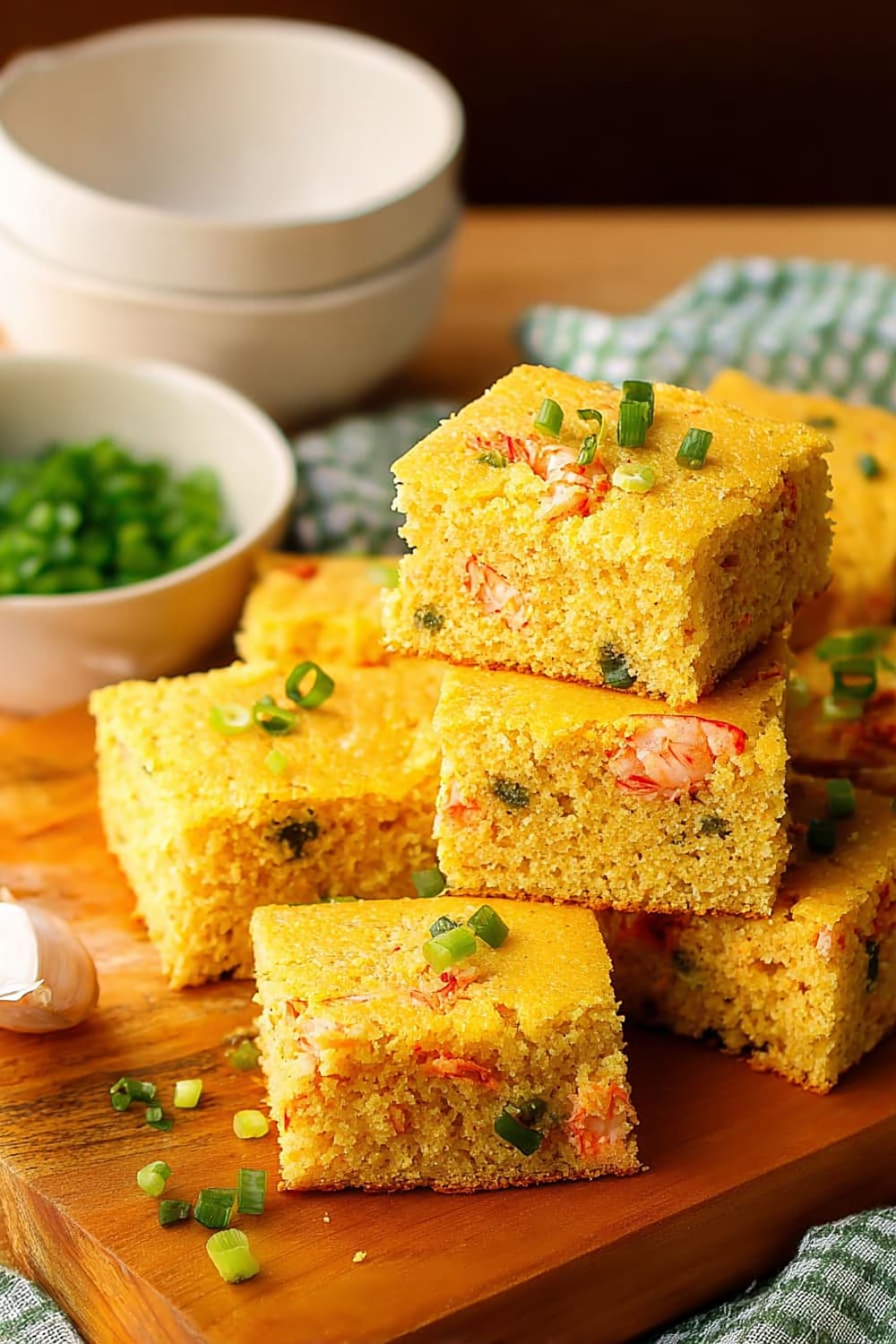 Crawfish Cornbread
