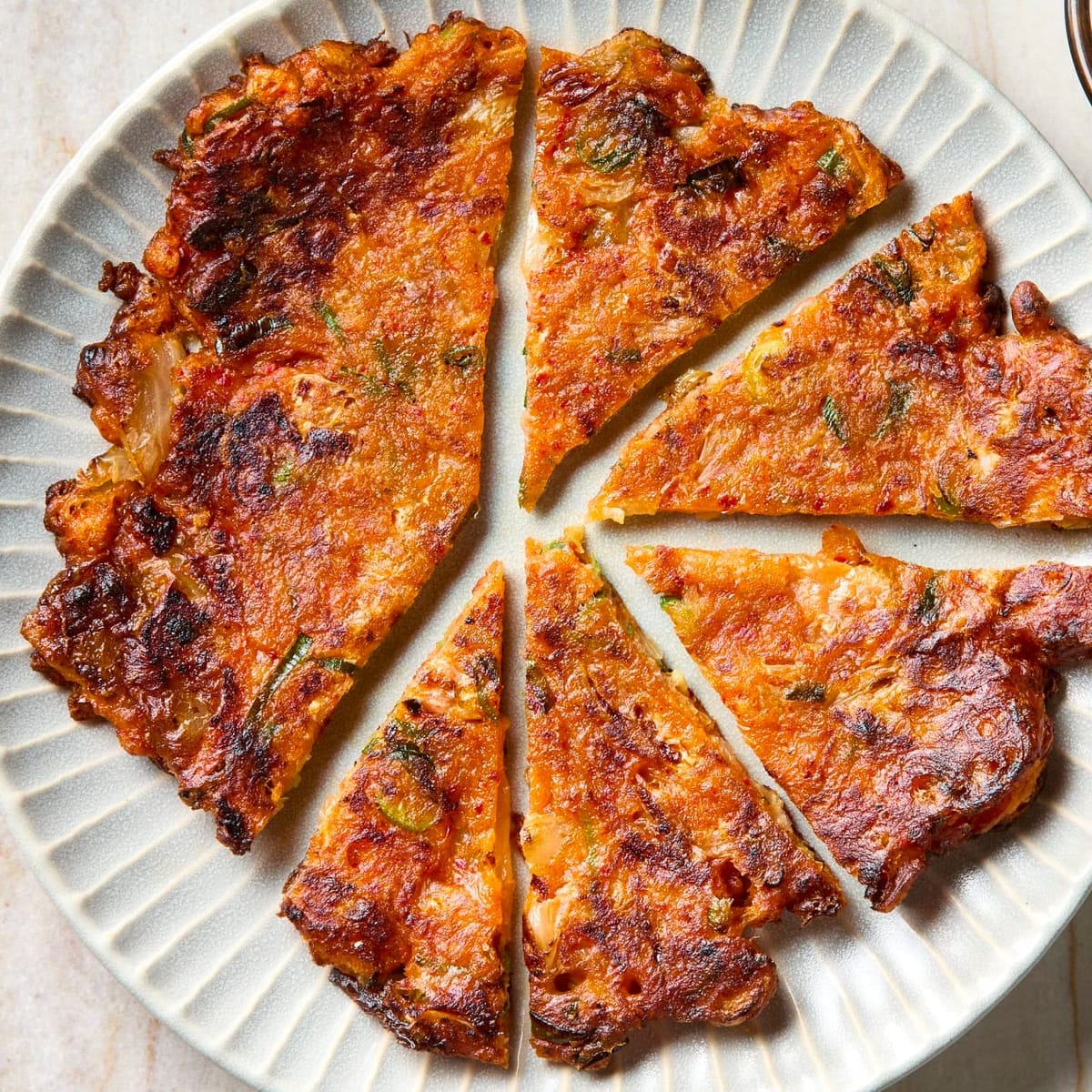 Kimchi Pancake (Kimchi Jeon)