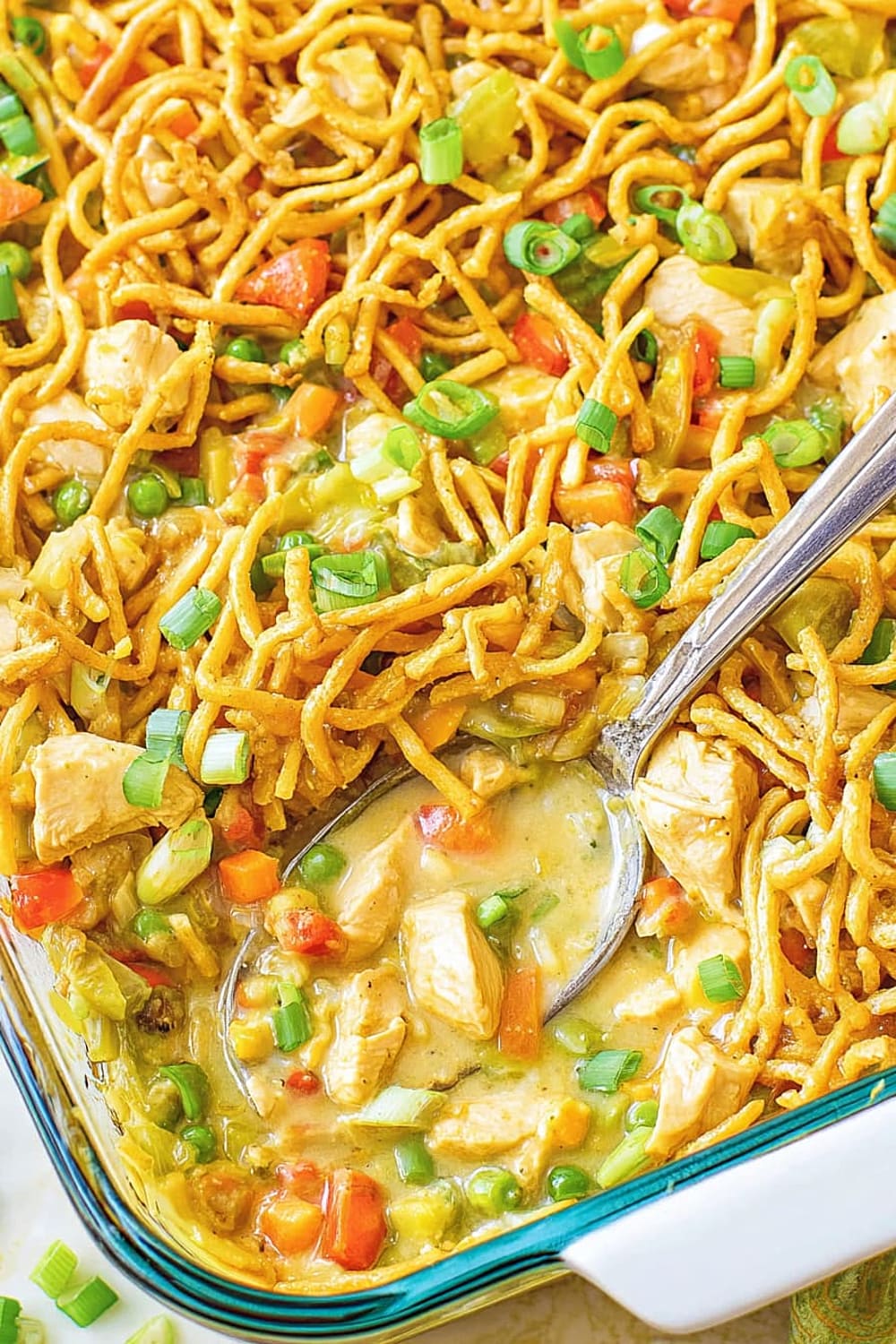 Chicken Chow Mein Casserole