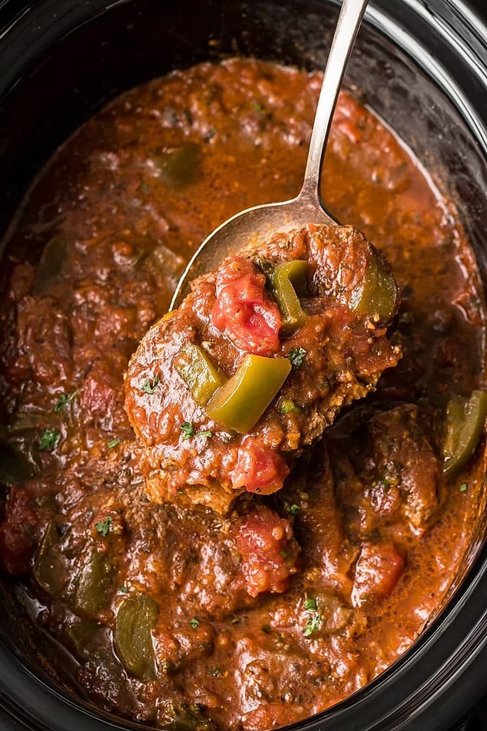 7 Ingredient Crockpot Swiss Steak Dinner Recipe