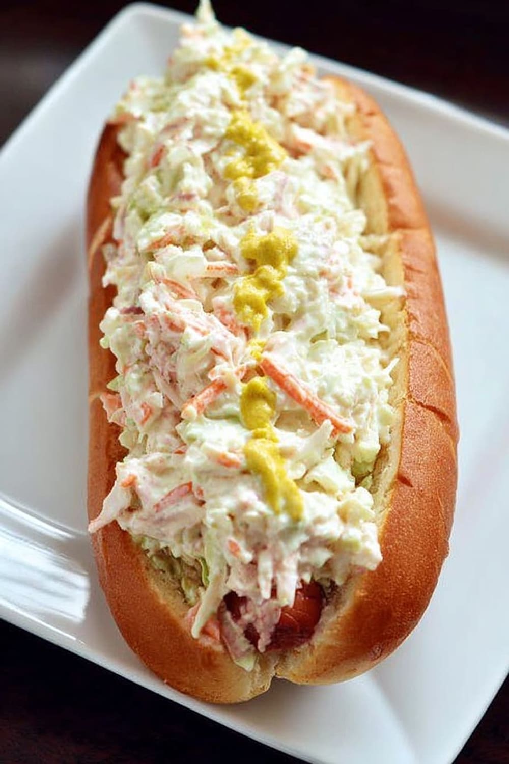 Easy Southern Hot Dog Slaw Recipe (Carolina Coleslaw)