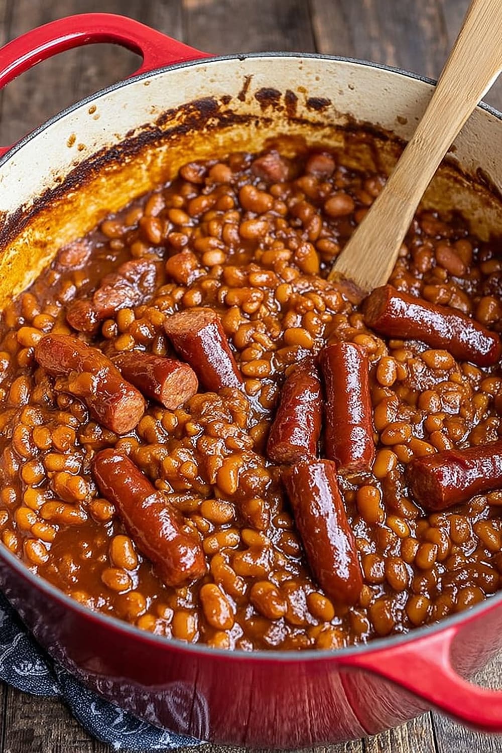 Smoked Franks and Beans