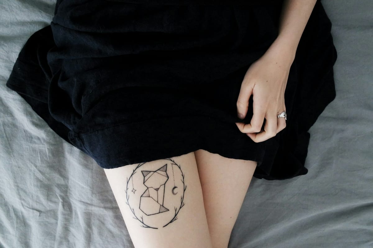28 Beautiful Thigh Tattoos for Women