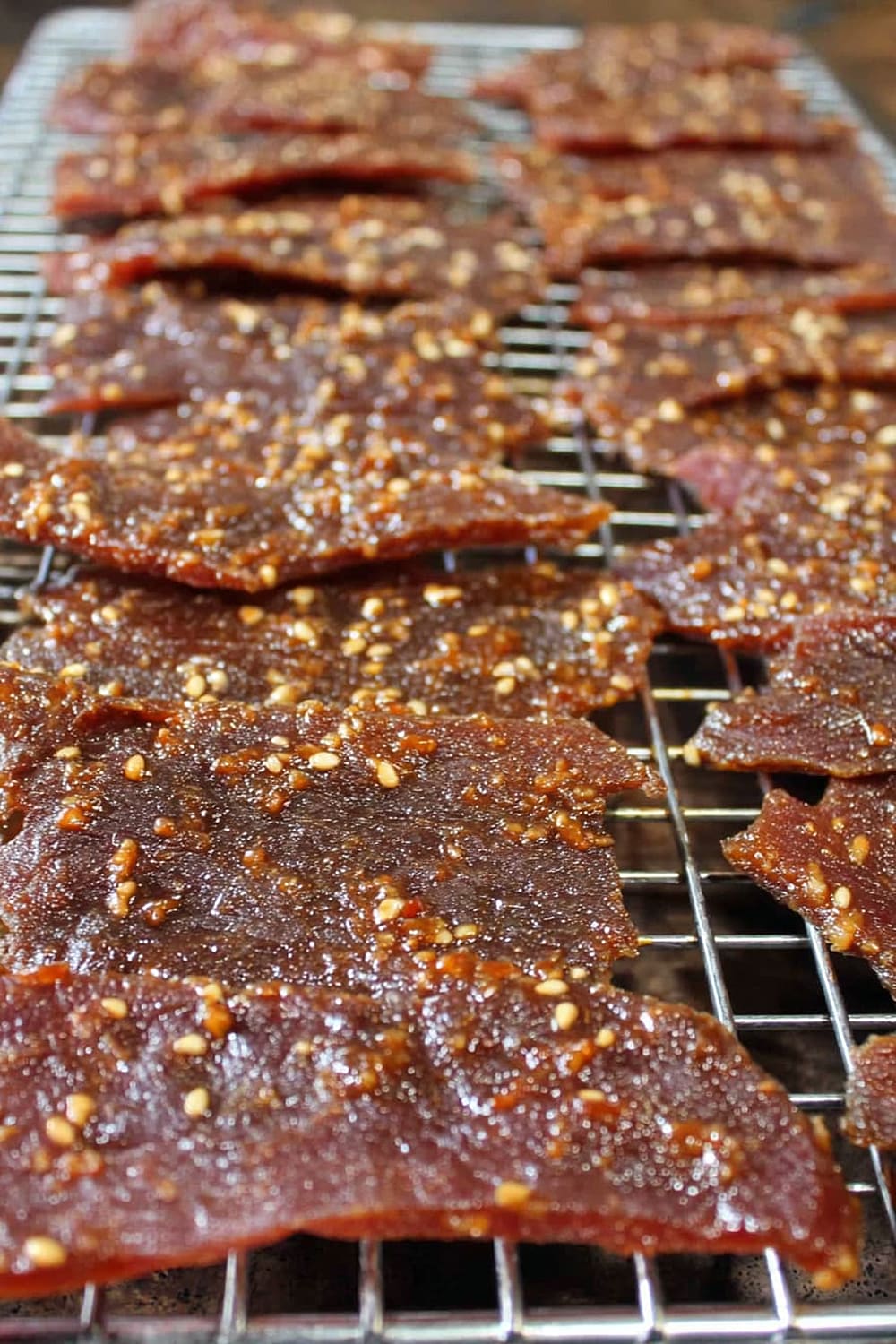 Hot Honey Garlic Beef Jerky