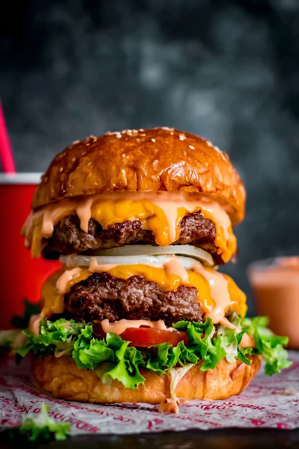 The Ultimate Double Cheeseburger