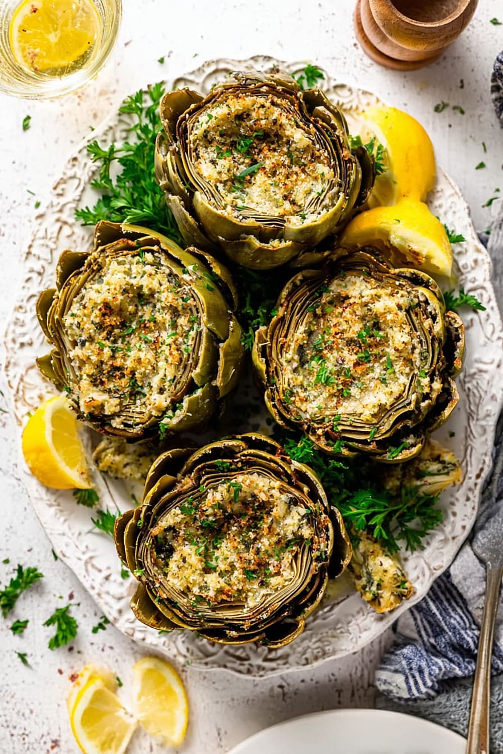 Italian Stuffed Artichokes Recipe (Sicilian Style)