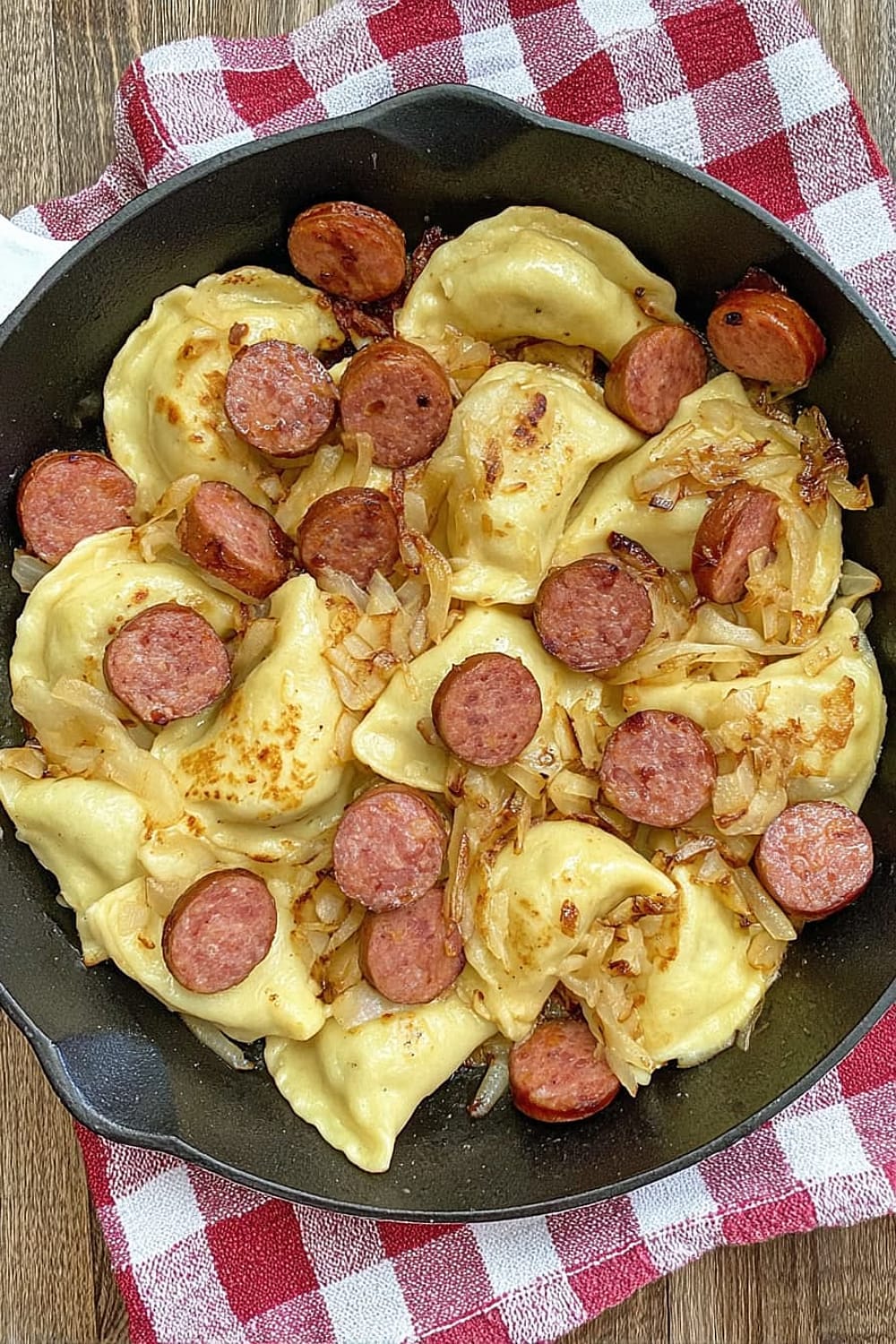 Pierogies and Kielbasa
