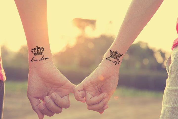 21 Couple Tattoos That Prove Love Is Forever (and Inked)