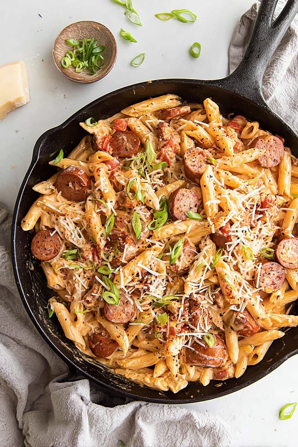 Skillet Sausage Pasta