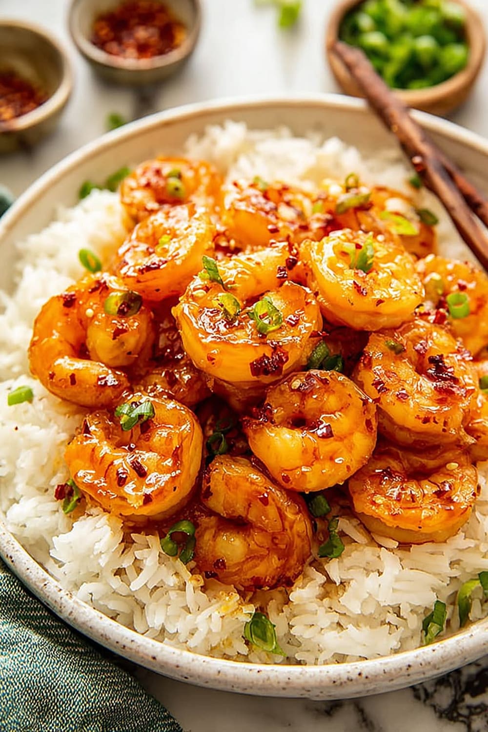 10 Minute Honey Garlic Shrimp