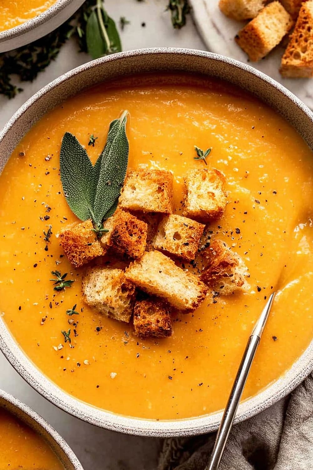 Butternut Squash Apple Soup