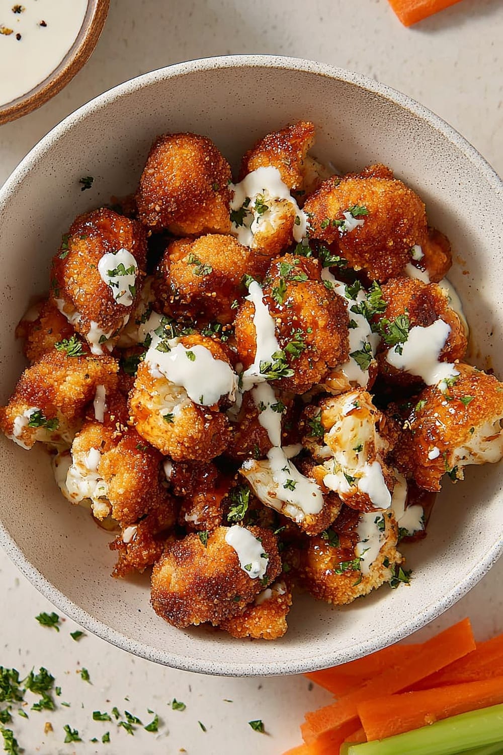 Oven-Roasted Nashville Hot Honey Cauliflower