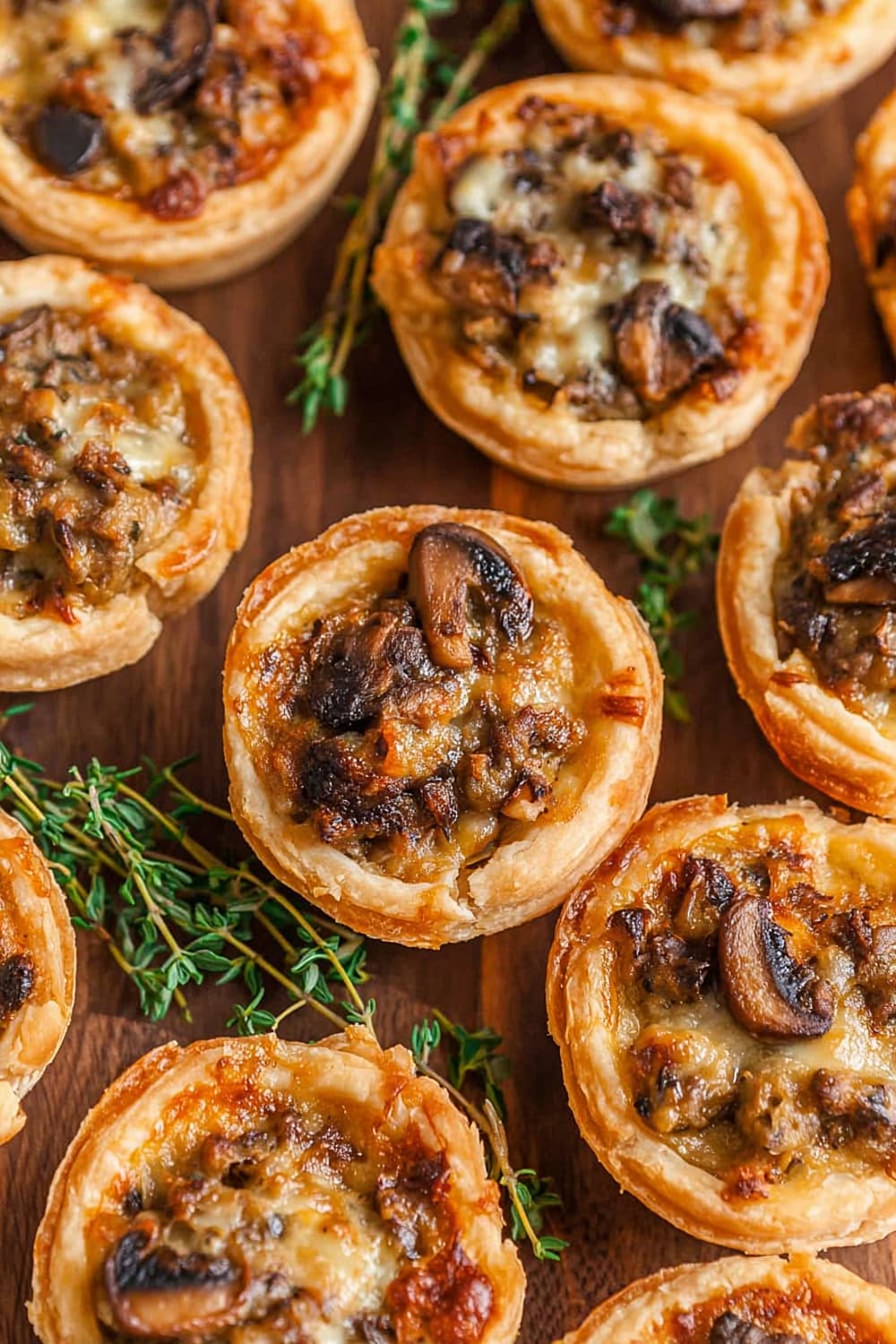 Mini Mushroom Tarts