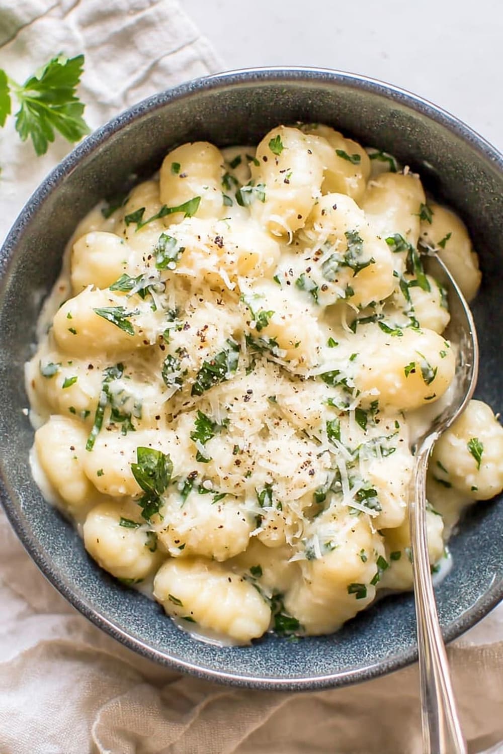 15-Minute Creamy Alfredo Gnocchi
