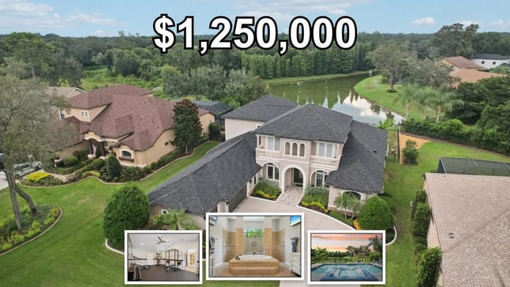 This House Has Seven Bedrooms And A Pond