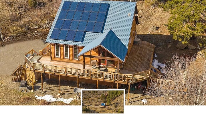 This Mountain Abode Lets You Live Off the Grid (Mostly) and It's Built Like a Tank!
