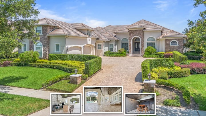 This Home Has A Pool Shaped Like A Bird