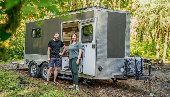 What Happens When a Cargo Trailer Becomes Home