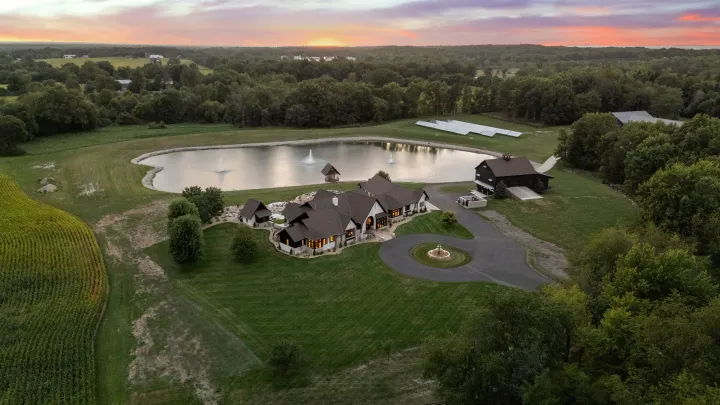 This Estate Owns Its Own Gun Range And Bank Barn