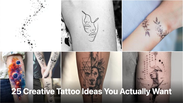 23 Creative Tattoo Ideas You Actually Want