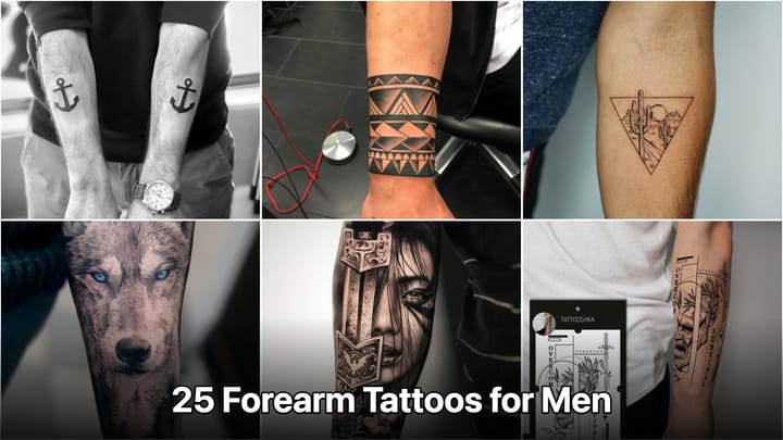 25 Forearm Tattoos for Men You Need to See