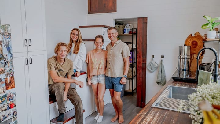 Wait Until You See How This Family Fit 3 Bedrooms in 40 Feet
