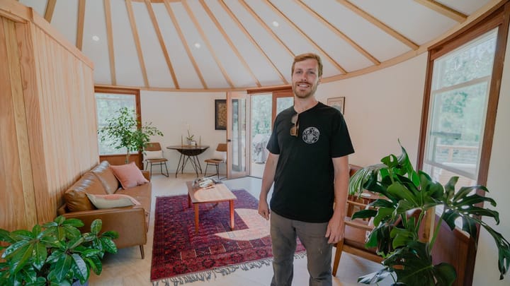 The Craigslist Deal That Became a Solar Yurt Homestead