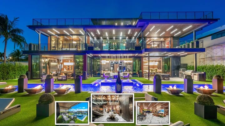 This House Has Backlit Onyx and Ocean Access